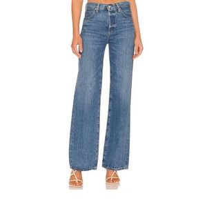 NWT Citizens of Humanity Annina Trouser Denim Jeans Wide Leg 27 Blue Rose